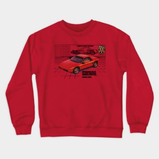 PONTIAC FIERO - advert Crewneck Sweatshirt